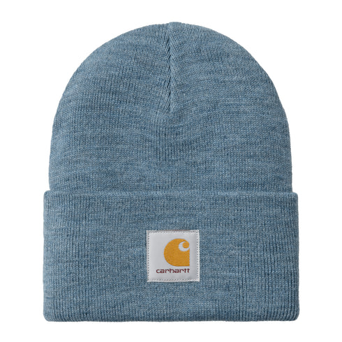 Carhartt WIP Acrylic Watch Hat Beanie - Velvet Blue - Streetart.fr