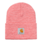 Carhartt WIP Acrylic Watch Hat Dusty Rose Heather - Streetart.fr