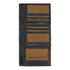 Carhartt WIP Alec Wallet Hamilton Brown - Streetart.fr