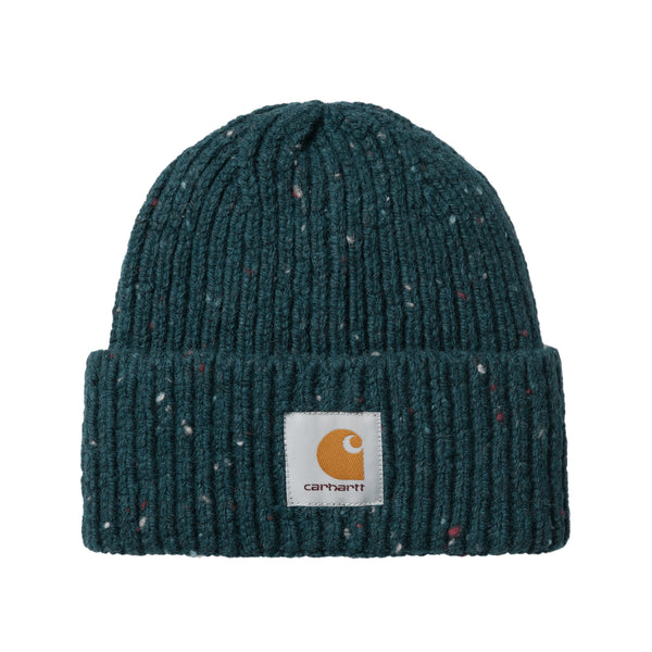 Carhartt WIP Angilistic Beanie - Speckled Deep Lagoon — bonnet