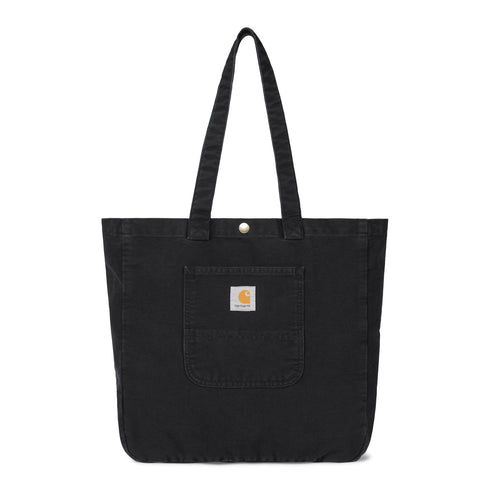 Carhartt WIP Bayfiled Tote Bag - Black Stone Canvas - Streetart.fr