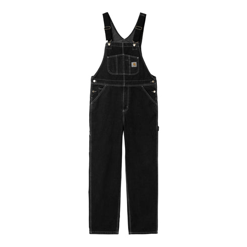 Carhartt WIP Bib Overall Black Stone Washed - Streetart.fr