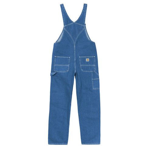 Carhartt WIP Bib Overall Blue Stone Washed - Streetart.fr
