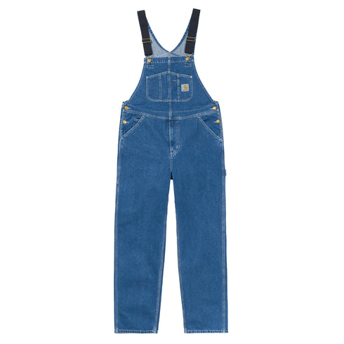 Carhartt WIP Bib Overall Blue Stone Washed - Streetart.fr