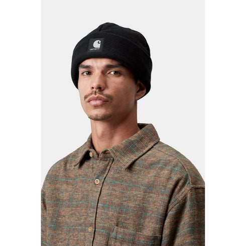 Carhartt WIP Blevin Beanie - Black - Streetart.fr