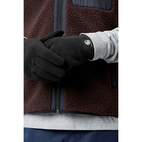 Carhartt WIP Blevin Gloves - Black - Streetart.fr