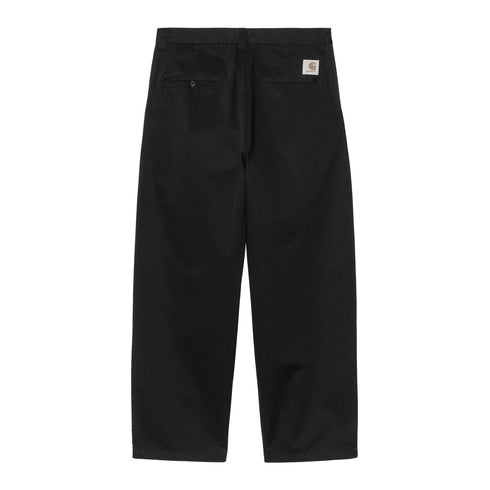 Carhartt WIP Brady Pant - Black Stone Washed - Streetart.fr