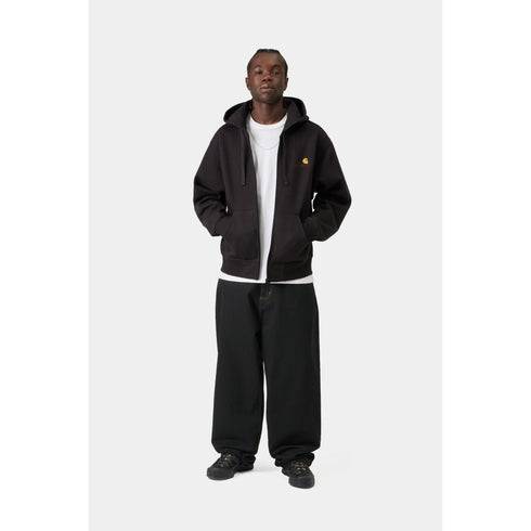 Carhartt WIP Brandon Pant - Black Rinsed - Streetart.fr