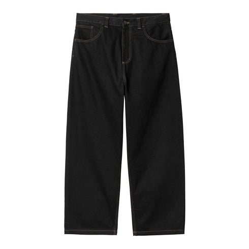 Carhartt WIP Brandon Pant - Black Rinsed - Streetart.fr