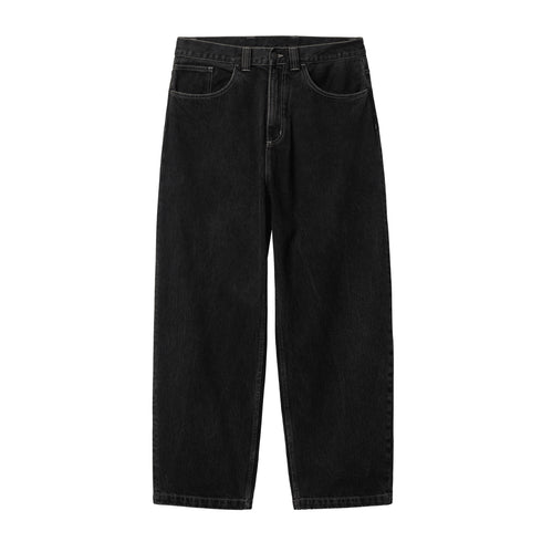 Carhartt WIP Brandon Pant- Black Stone Washed - Streetart.fr