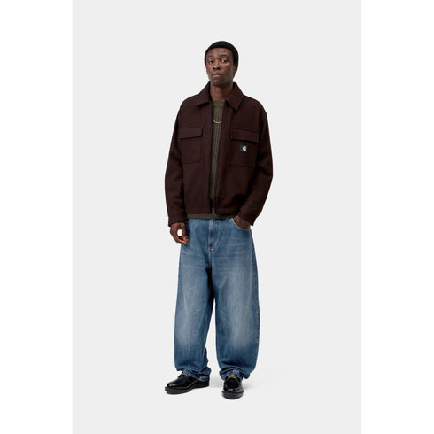 Carhartt WIP Brandon Pant - Blue Marble Used Wash - Streetart.fr