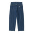 Carhartt WIP Brandon Pant- Blue Stone Washed - Streetart.fr