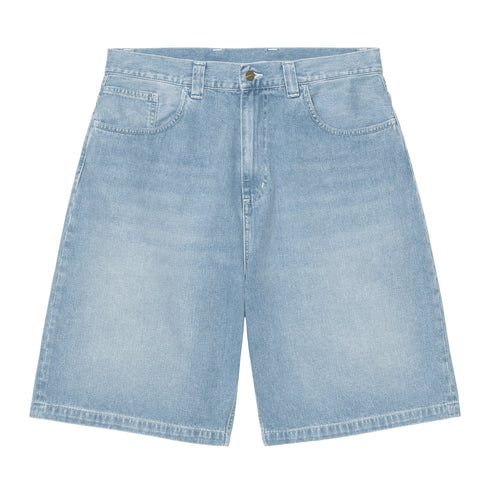 Carhartt WIP Brandon Short - Blue Light True Washed - Streetart.fr