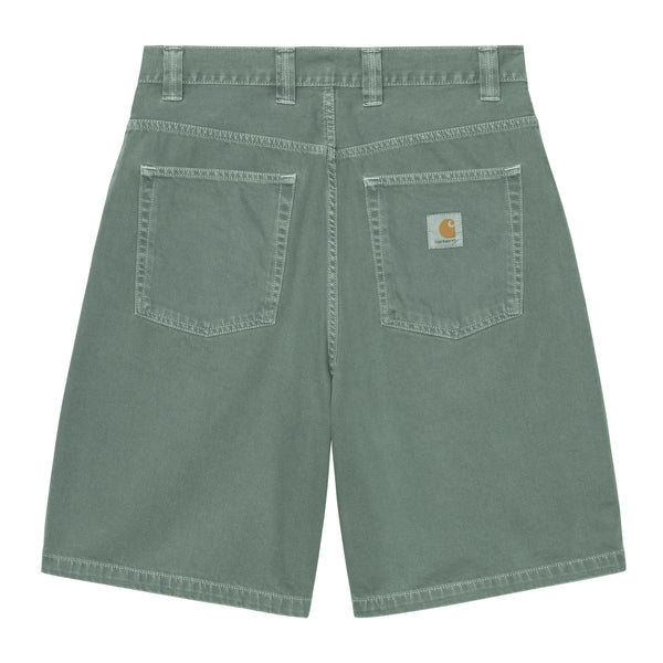 Carhartt WIP Brandon Short - Velvet Green Stone Dyed - Streetart.fr