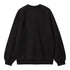 Carhartt WIP Bubbles Sweat - Crew Black / Turquoise - Streetart.fr