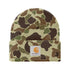 Carhartt WIP Camo Duck Beanie - Camo Duck Jacquard Green - Streetart.fr