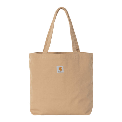 Carhartt WIP Canvas Graphic Tote Bag - Arcan Print Dusty H Brown - Streetart.fr