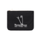Carhartt WIP Canvas Graphic Zip Wallet Safety Pin Embroidery Black - Streetart.fr