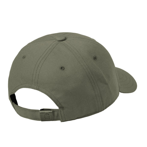 Carhartt WIP Canvas Script Cap - Leaf / Tourmaline - Streetart.fr