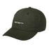 Carhartt WIP Canvas Script Cap - Opuntia / White - Streetart.fr