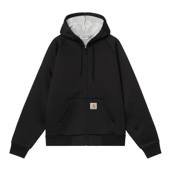 Carhartt Wip Car-Lux Hooded Jacket - Black - Streetart.fr