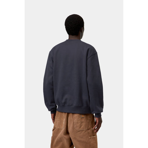 Carhartt WIP Carhartt Sweat - Dark Navy / Dark Scarab - Streetart.fr