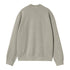 Carhartt WIP Caspian Sweat - Shady Green Heather Garmend Dyed - Streetart.fr