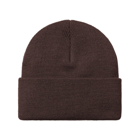 Carhartt WIP Chase Beanie - Palisander / Gold - Streetart.fr