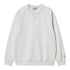 Carhartt WIP Chase Sweat Crew - Ash Heather / Gold - Streetart.fr
