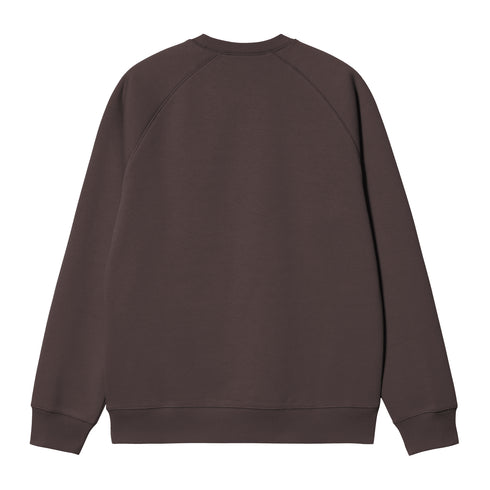 Carhartt WIP Chase Sweat - Shale / Gold - Streetart.fr