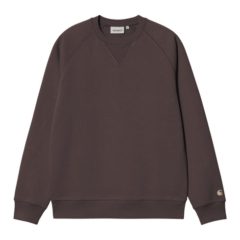 Carhartt WIP Chase Sweat - Shale / Gold - Streetart.fr