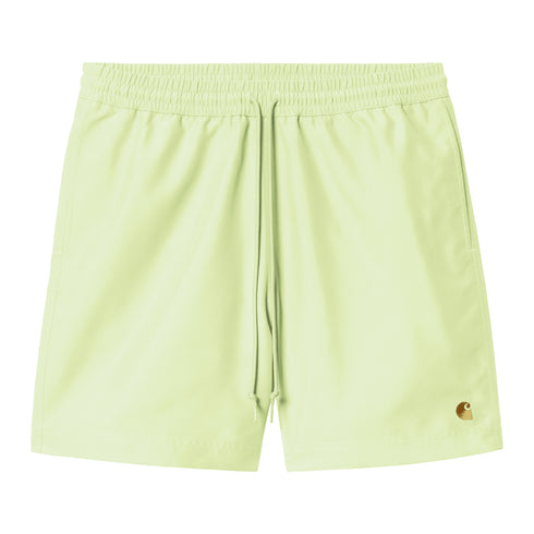 Carhartt WIP Chase Swim Trunk - Air Green / Gold - Streetart.fr
