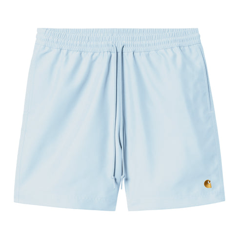 Carhartt WIP Chase Swim Trunk - Air Sky / Gold - Streetart.fr