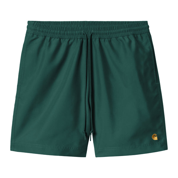 Carhartt WIP Chase Swim Trunk - Dark Fir / Gold — short