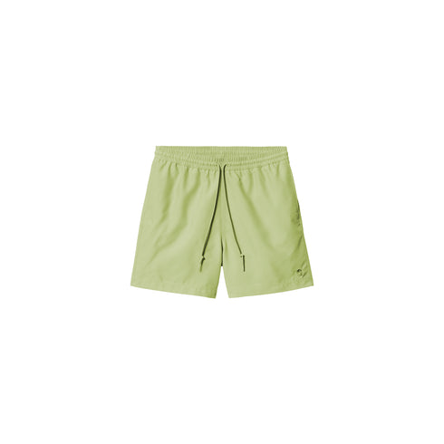 Carhartt WIP Chase Swim Trunks - Artic Lime / Gold - Streetart.fr