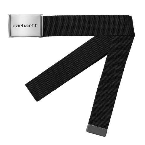 Carhartt WIP Clip Belt Black - Streetart.fr