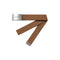 Carhartt WIP Clip Belt Chrome - Canvas H Brown - Streetart.fr