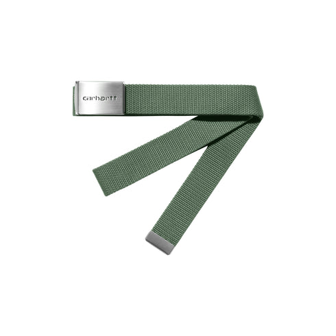 Carhartt WIP Clip Belt Chrome Park - Streetart.fr