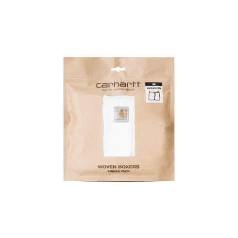 Carhartt WIP Cotton Boxer - White - Streetart.fr