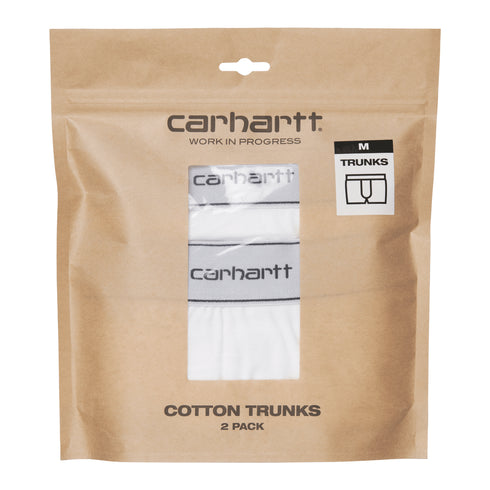 Carhartt WIP Cotton - Trunks White / White - Streetart.fr