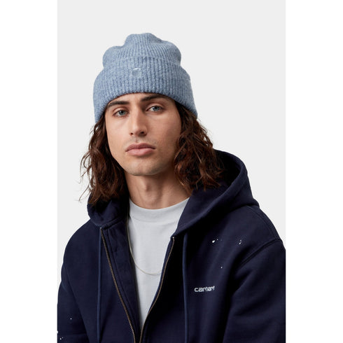 Carhartt WIP Curtis Beanie - Shady Blue - Streetart.fr