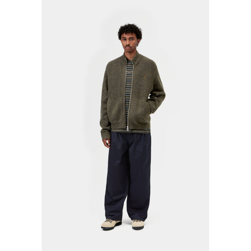 Carhartt WIP Curtis Sweater Jacket - Tangled Shungite - I037033_3ZA_XX