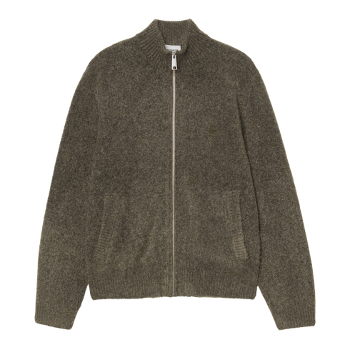 Carhartt WIP Curtis Sweater Jacket - Tangled Shungite - I037033_3ZA_XX
