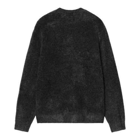 Carhartt WIP Curtis Sweater - Tangled Black - Streetart.fr