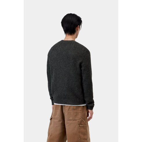 Carhartt WIP Curtis Sweater - Tangled Black - Streetart.fr