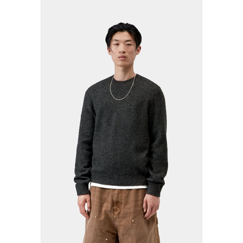 Carhartt WIP Curtis Sweater - Tangled Black - Streetart.fr