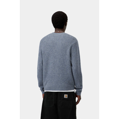 Carhartt WIP Curtis Sweater - Tangled Shady Blue - Streetart.fr