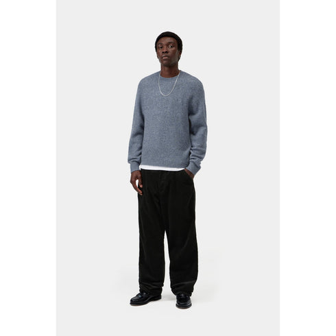 Carhartt WIP Curtis Sweater - Tangled Shady Blue - Streetart.fr
