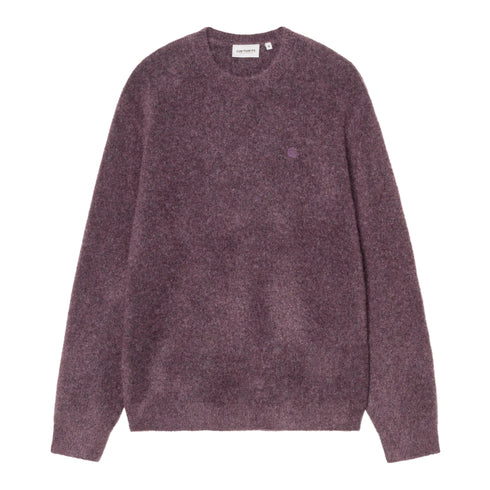 Carhartt WIP Curtis Sweater - Tangled Shady Purple - Streetart.fr