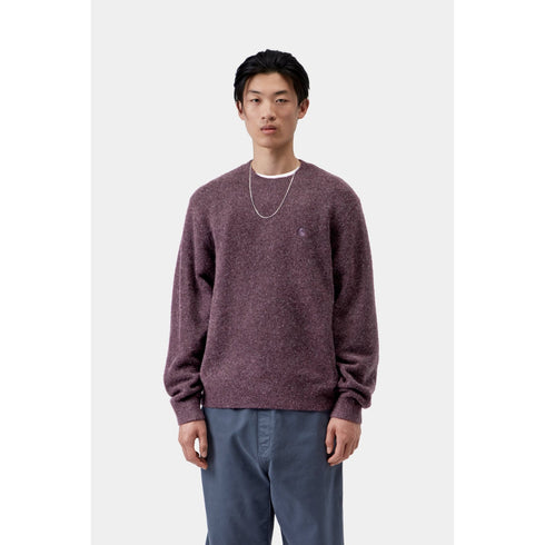 Carhartt WIP Curtis Sweater - Tangled Shady Purple - Streetart.fr